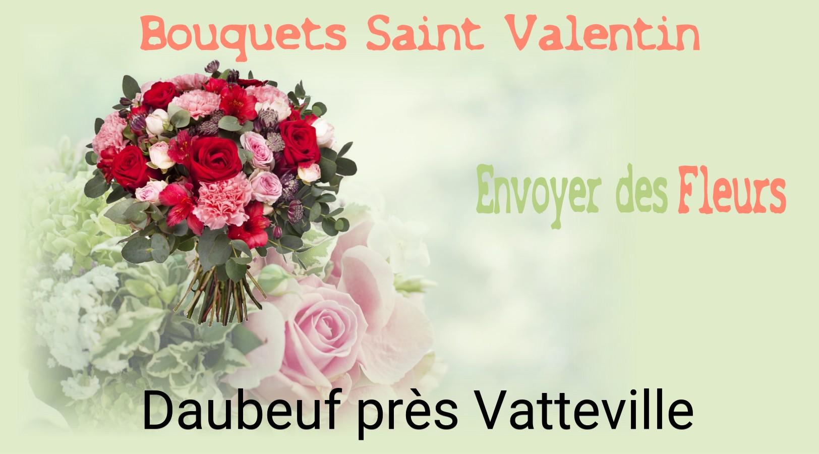Roses de Saint-Valentin livrées à Daubeuf-près-Vatteville